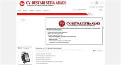 Desktop Screenshot of bestariabadi.com