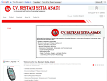 Tablet Screenshot of bestariabadi.com